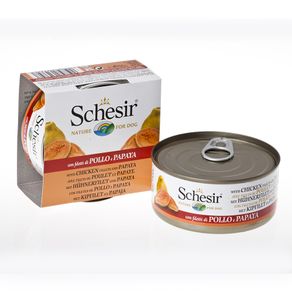 Schesir-Nat-Dog-Frango-C--Mamao-150G---Lata-UNIDADE