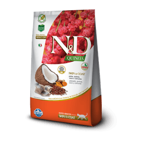 ND-QUINOA-FELINE-ADULT-SKIN-PEIXE-0-4KG-SACO ND-QUINOA-FELINE-ADULT-SKIN-PEIXE-0-4KG-SACO