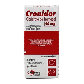 CRONIDOR-40MG-COMPR-X-10-UNIDADE CRONIDOR-40MG-COMPR-X-10-UNIDADE