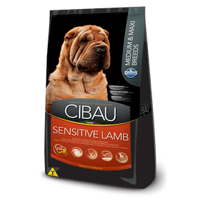 CIBAU-LAMB-MEDIUM-MAXI-12KG-SACO CIBAU-LAMB-MEDIUM-MAXI-12KG-SACO
